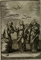 An illustration from La doctrine des moeurs : qui represente en cent tableaux la différence des passions, et enseigne la manière de parvenir à la sagesse universelle (1688)