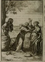 An illustration from La doctrine des moeurs : qui represente en cent tableaux la différence des passions, et enseigne la manière de parvenir à la sagesse universelle (1688)