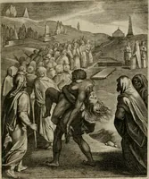 Picture 108 of 199 from La doctrine des moeurs : tiree de la philosophie des stoiques: representee en cent tableaux. Et expliquee en cent discours pour l'instruction de la ieunesse. Au Roy (1646), leaf 132