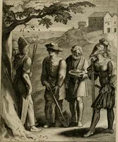 Picture 121 of 199 from La doctrine des moeurs : tiree de la philosophie des stoiques: representee en cent tableaux. Et expliquee en cent discours pour l'instruction de la ieunesse. Au Roy (1646), leaf 146