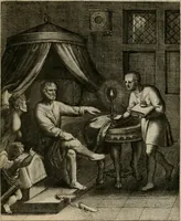 An illustration from La doctrine des moeurs : tiree de la philosophie des stoiques: representee en cent tableaux. Et expliquee en cent discours pour l'instruction de la ieunesse. Au Roy (1646)