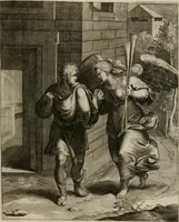 Picture 140 of 199 from La doctrine des moeurs : tiree de la philosophie des stoiques: representee en cent tableaux. Et expliquee en cent discours pour l'instruction de la ieunesse. Au Roy (1646), leaf 166
