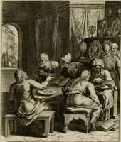 Picture 154 of 199 from La doctrine des moeurs : tiree de la philosophie des stoiques: representee en cent tableaux. Et expliquee en cent discours pour l'instruction de la ieunesse. Au Roy (1646), leaf 180