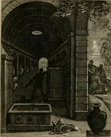 An illustration from La doctrine des moeurs : tiree de la philosophie des stoiques: representee en cent tableaux. Et expliquee en cent discours pour l'instruction de la ieunesse. Au Roy (1646)