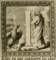 Picture 10 of 199 from La doctrine des moeurs : tiree de la philosophie des stoiques: representee en cent tableaux. Et expliquee en cent discours pour l'instruction de la ieunesse. Au Roy (1646), leaf 30