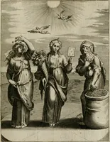 Picture 27 of 199 from La doctrine des moeurs : tiree de la philosophie des stoiques: representee en cent tableaux. Et expliquee en cent discours pour l'instruction de la ieunesse. Au Roy (1646), leaf 50