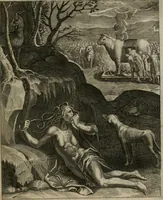 Picture 56 of 199 from La doctrine des moeurs : tiree de la philosophie des stoiques: representee en cent tableaux. Et expliquee en cent discours pour l'instruction de la ieunesse. Au Roy (1646), leaf 80