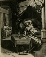 Picture 62 of 199 from La doctrine des moeurs : tiree de la philosophie des stoiques: representee en cent tableaux. Et expliquee en cent discours pour l'instruction de la ieunesse. Au Roy (1646), leaf 86