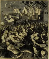 Picture 79 of 208 from La doctrine des moevrs, tiree de la philosophie des stoiques, representee en cent tableavx et expliqvee en cent discovrs pour l'instruction de la ieunesse (1646), leaf 102