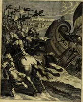 Picture 90 of 208 from La doctrine des moevrs, tiree de la philosophie des stoiques, representee en cent tableavx et expliqvee en cent discovrs pour l'instruction de la ieunesse (1646), leaf 114