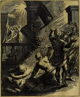 Picture 102 of 208 from La doctrine des moevrs, tiree de la philosophie des stoiques, representee en cent tableavx et expliqvee en cent discovrs pour l'instruction de la ieunesse (1646), leaf 126