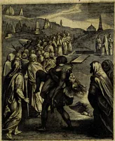 Picture 119 of 208 from La doctrine des moevrs, tiree de la philosophie des stoiques, representee en cent tableavx et expliqvee en cent discovrs pour l'instruction de la ieunesse (1646), leaf 144