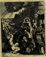 Picture 136 of 208 from La doctrine des moevrs, tiree de la philosophie des stoiques, representee en cent tableavx et expliqvee en cent discovrs pour l'instruction de la ieunesse (1646), leaf 162
