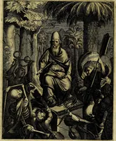 Picture 142 of 208 from La doctrine des moevrs, tiree de la philosophie des stoiques, representee en cent tableavx et expliqvee en cent discovrs pour l'instruction de la ieunesse (1646), leaf 168