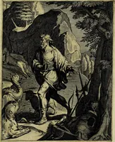 Picture 146 of 208 from La doctrine des moevrs, tiree de la philosophie des stoiques, representee en cent tableavx et expliqvee en cent discovrs pour l'instruction de la ieunesse (1646), leaf 172