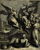 Picture 155 of 208 from La doctrine des moevrs, tiree de la philosophie des stoiques, representee en cent tableavx et expliqvee en cent discovrs pour l'instruction de la ieunesse (1646), leaf 182
