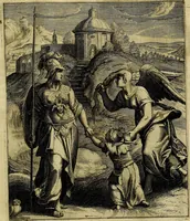 Picture 160 of 208 from La doctrine des moevrs, tiree de la philosophie des stoiques, representee en cent tableavx et expliqvee en cent discovrs pour l'instruction de la ieunesse (1646), leaf 188