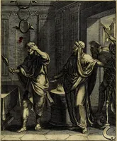 Picture 190 of 208 from La doctrine des moevrs, tiree de la philosophie des stoiques, representee en cent tableavx et expliqvee en cent discovrs pour l'instruction de la ieunesse (1646), leaf 220