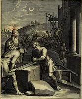 Picture 192 of 208 from La doctrine des moevrs, tiree de la philosophie des stoiques, representee en cent tableavx et expliqvee en cent discovrs pour l'instruction de la ieunesse (1646), leaf 222