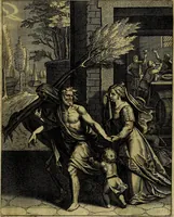 Picture 196 of 208 from La doctrine des moevrs, tiree de la philosophie des stoiques, representee en cent tableavx et expliqvee en cent discovrs pour l'instruction de la ieunesse (1646), leaf 226