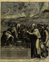 Picture 200 of 208 from La doctrine des moevrs, tiree de la philosophie des stoiques, representee en cent tableavx et expliqvee en cent discovrs pour l'instruction de la ieunesse (1646), leaf 230