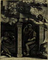 Picture 21 of 208 from La doctrine des moevrs, tiree de la philosophie des stoiques, representee en cent tableavx et expliqvee en cent discovrs pour l'instruction de la ieunesse (1646), leaf 40