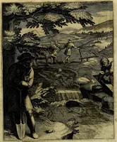 Picture 23 of 208 from La doctrine des moevrs, tiree de la philosophie des stoiques, representee en cent tableavx et expliqvee en cent discovrs pour l'instruction de la ieunesse (1646), leaf 42