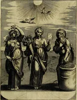 Picture 27 of 208 from La doctrine des moevrs, tiree de la philosophie des stoiques, representee en cent tableavx et expliqvee en cent discovrs pour l'instruction de la ieunesse (1646), leaf 46