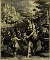 Picture 30 of 208 from La doctrine des moevrs, tiree de la philosophie des stoiques, representee en cent tableavx et expliqvee en cent discovrs pour l'instruction de la ieunesse (1646), leaf 50