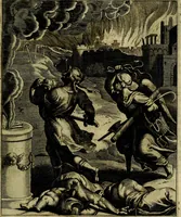 Picture 47 of 208 from La doctrine des moevrs, tiree de la philosophie des stoiques, representee en cent tableavx et expliqvee en cent discovrs pour l'instruction de la ieunesse (1646), leaf 68