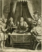 Picture 88 of 209 from La doctrine des murs, tiree de la philosophie des stoiques, representee en cent tableaux et expliquee en cent discours pour l'instruction de la ieunesse (1646), leaf 116