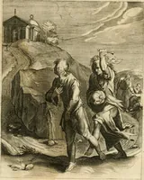 Picture 93 of 209 from La doctrine des murs, tiree de la philosophie des stoiques, representee en cent tableaux et expliquee en cent discours pour l'instruction de la ieunesse (1646), leaf 122