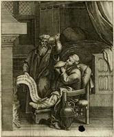 Picture 111 of 209 from La doctrine des murs, tiree de la philosophie des stoiques, representee en cent tableaux et expliquee en cent discours pour l'instruction de la ieunesse (1646), leaf 142