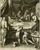 Picture 123 of 209 from La doctrine des murs, tiree de la philosophie des stoiques, representee en cent tableaux et expliquee en cent discours pour l'instruction de la ieunesse (1646), leaf 154