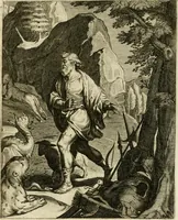 Picture 145 of 209 from La doctrine des murs, tiree de la philosophie des stoiques, representee en cent tableaux et expliquee en cent discours pour l'instruction de la ieunesse (1646), leaf 178
