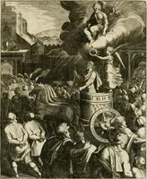 Picture 153 of 209 from La doctrine des murs, tiree de la philosophie des stoiques, representee en cent tableaux et expliquee en cent discours pour l'instruction de la ieunesse (1646), leaf 186
