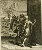 Picture 176 of 209 from La doctrine des murs, tiree de la philosophie des stoiques, representee en cent tableaux et expliquee en cent discours pour l'instruction de la ieunesse (1646), leaf 210