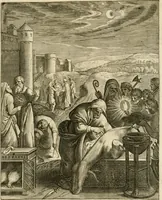Picture 187 of 209 from La doctrine des murs, tiree de la philosophie des stoiques, representee en cent tableaux et expliquee en cent discours pour l'instruction de la ieunesse (1646), leaf 222