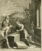 Picture 192 of 209 from La doctrine des murs, tiree de la philosophie des stoiques, representee en cent tableaux et expliquee en cent discours pour l'instruction de la ieunesse (1646), leaf 228