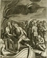 Picture 202 of 209 from La doctrine des murs, tiree de la philosophie des stoiques, representee en cent tableaux et expliquee en cent discours pour l'instruction de la ieunesse (1646), leaf 238