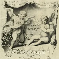 Picture 209 of 209 from La doctrine des murs, tiree de la philosophie des stoiques, representee en cent tableaux et expliquee en cent discours pour l'instruction de la ieunesse (1646), leaf 245