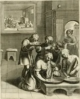 Picture 16 of 209 from La doctrine des murs, tiree de la philosophie des stoiques, representee en cent tableaux et expliquee en cent discours pour l'instruction de la ieunesse (1646), leaf 40