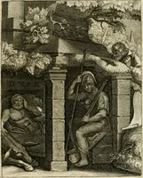 Picture 21 of 209 from La doctrine des murs, tiree de la philosophie des stoiques, representee en cent tableaux et expliquee en cent discours pour l'instruction de la ieunesse (1646), leaf 46
