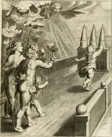 Picture 25 of 209 from La doctrine des murs, tiree de la philosophie des stoiques, representee en cent tableaux et expliquee en cent discours pour l'instruction de la ieunesse (1646), leaf 50