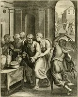 Picture 40 of 209 from La doctrine des murs, tiree de la philosophie des stoiques, representee en cent tableaux et expliquee en cent discours pour l'instruction de la ieunesse (1646), leaf 66