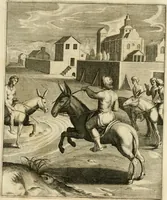Picture 57 of 209 from La doctrine des murs, tiree de la philosophie des stoiques, representee en cent tableaux et expliquee en cent discours pour l'instruction de la ieunesse (1646), leaf 84