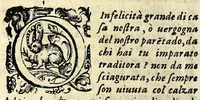 Picture 7 of 7 from La donna costante : comedia (1589), leaf 124