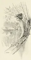 An illustration from La Dryade, revue antique (1903)