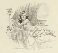 An illustration from La Dryade, revue antique (1903)