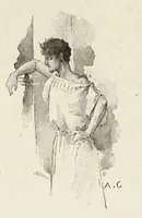 An illustration from La Dryade, revue antique (1903)